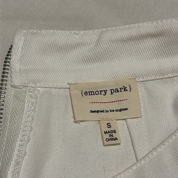 NWOT Emory Park White Ruffle Skirt Size S - Picture 5 of 13